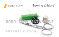 Sewing retail card